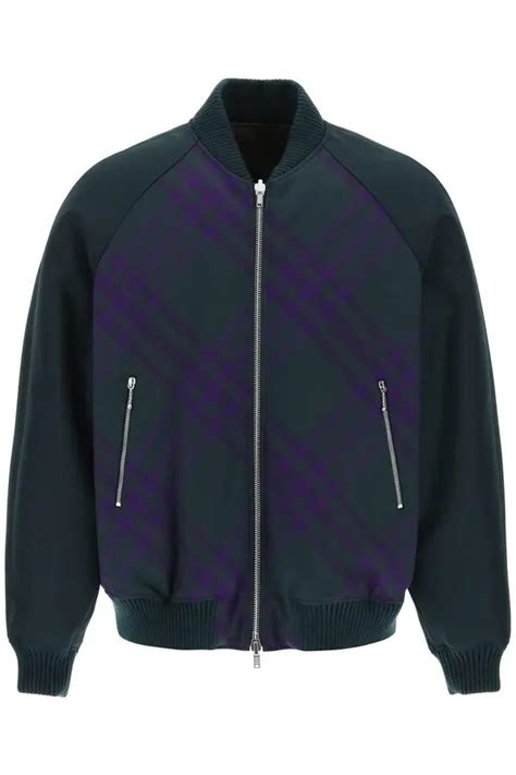 burberry multi colour plaid jacket|burberry bomber jacket women.